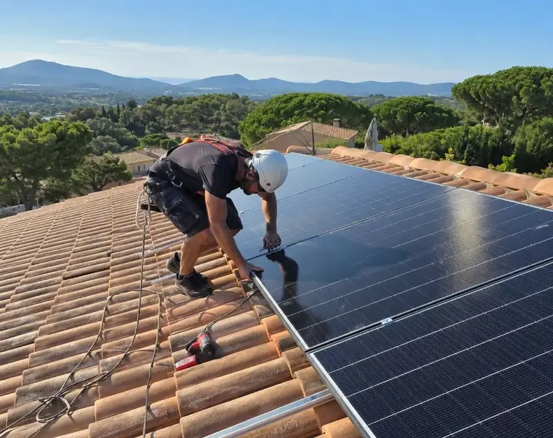 Installateur panneaux solaires Montlieu-la-Garde — pose photovoltaïque sur toiture